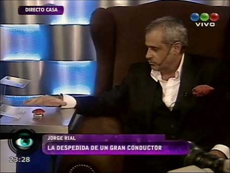Jorge Rial se despidió de Gran Hermano